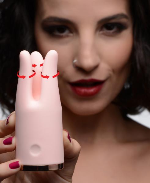 Vibrassage Twirl 10X Vibrating Clitoral Teaser Pink-Inmi-Sexual Toys®