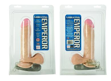 Vibrating Emperor Dildo 8 Inch Ivory-blank-Sexual Toys®