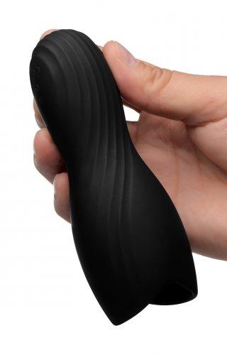 Vibrating Rechargeable Penis Pleaser Black-Trinity Vibe-Sexual Toys®