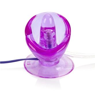 Vibrating Turbo Suction Tongue Stimulator Purple-Shanes World-Sexual Toys®