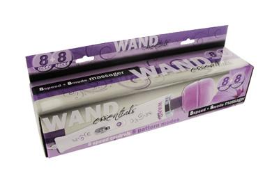 Wand Essentials 8 Speed 8 Modes Massager AC 110V Purple-Wand Essentials-Sexual Toys®
