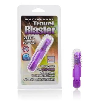 Waterproof Travel Blaster Vibrator with Sleeve-blank-Sexual Toys®