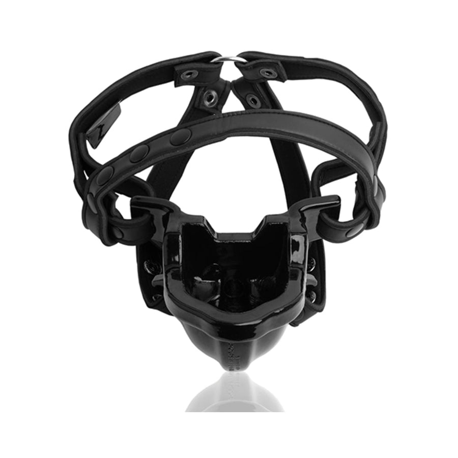 WATERSPORT strap-on gag, black-Oxballs-Sexual Toys®