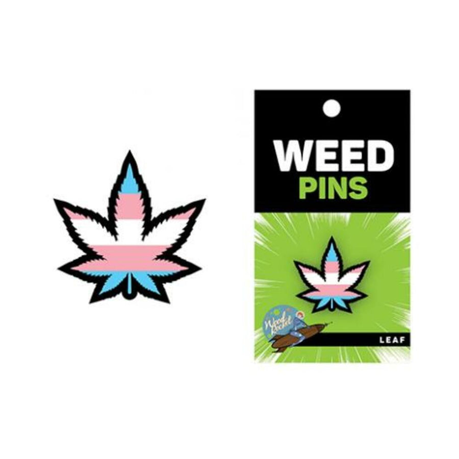 Weed Pin Trans Flag Leaf-Wood Rocket-Sexual Toys®