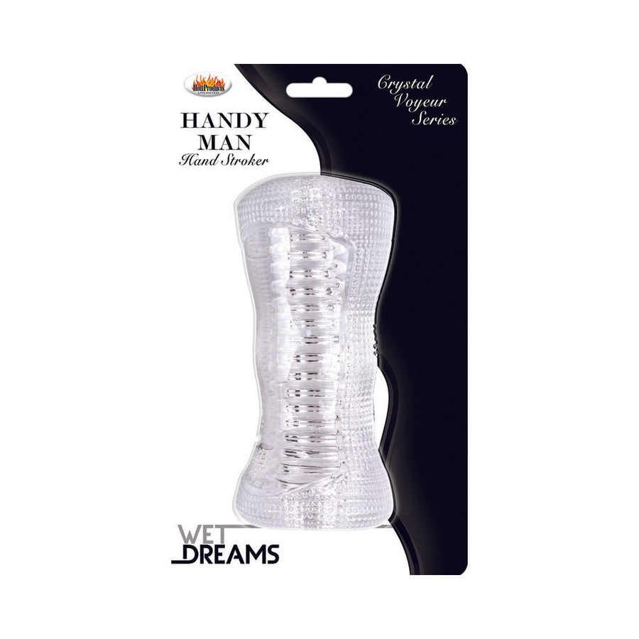 Wet Dreams Handy Man Stroker Clear-Hott Products-Sexual Toys®