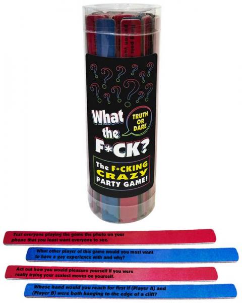 What The F*ck Truth Or Dare Drinking Game-blank-Sexual Toys®