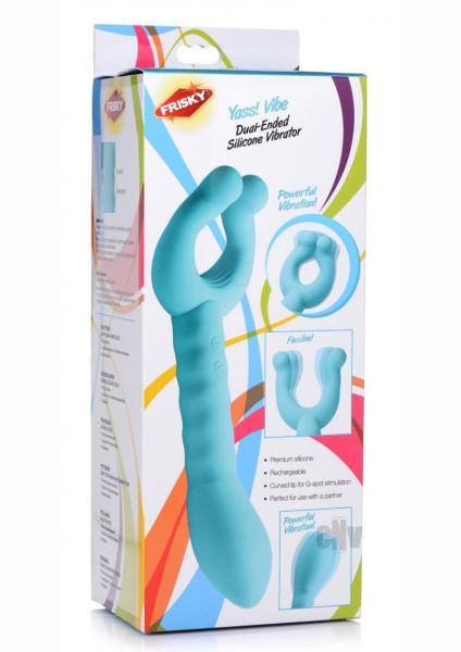 Yass! Vibe Dual-ended Silicone Vibrator-Frisky-Sexual Toys®