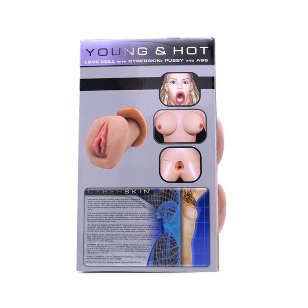 Young &amp; Hot Inflatable Love Doll With Cyberskin Pussy And Ass-blank-Sexual Toys®