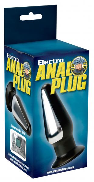 Zeus Electrosex Black Anal Plug-Zeus-Sexual Toys®