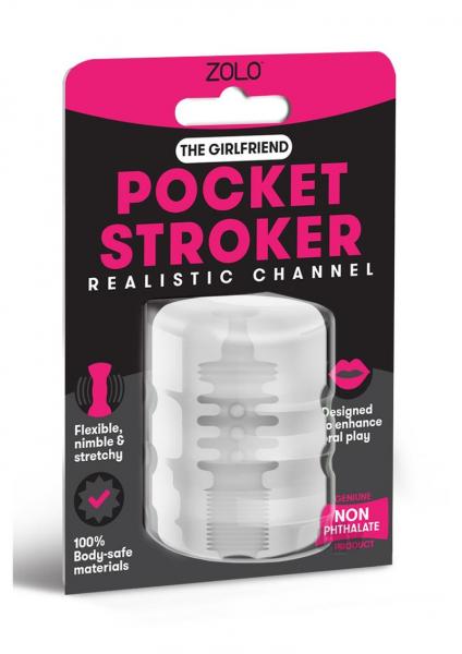 Zolo The Girlfriend Pocket Stroker White-Zolo Cup Series-Sexual Toys®
