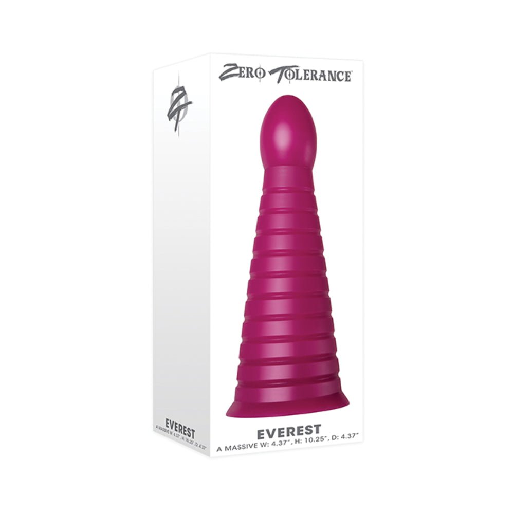 Zt Everest Burgundy Anal Plug-Zero Tolerance-Sexual Toys®