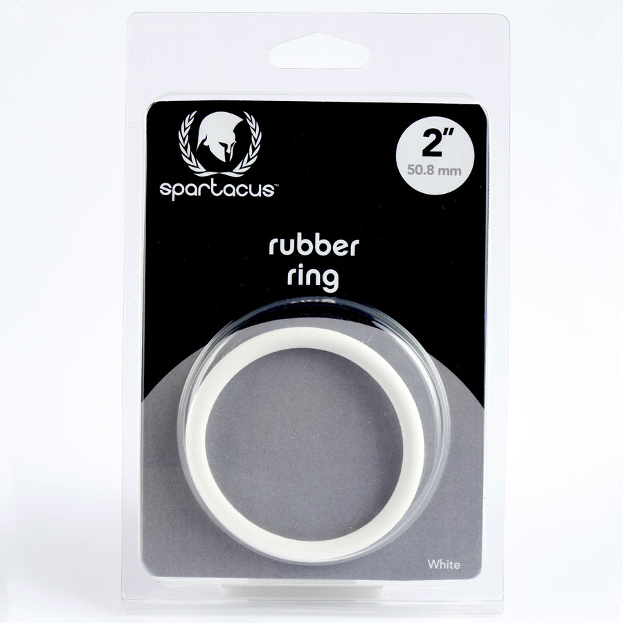 2IN WHITE RUBBER RING-Sexual Toys®-Sexual Toys®