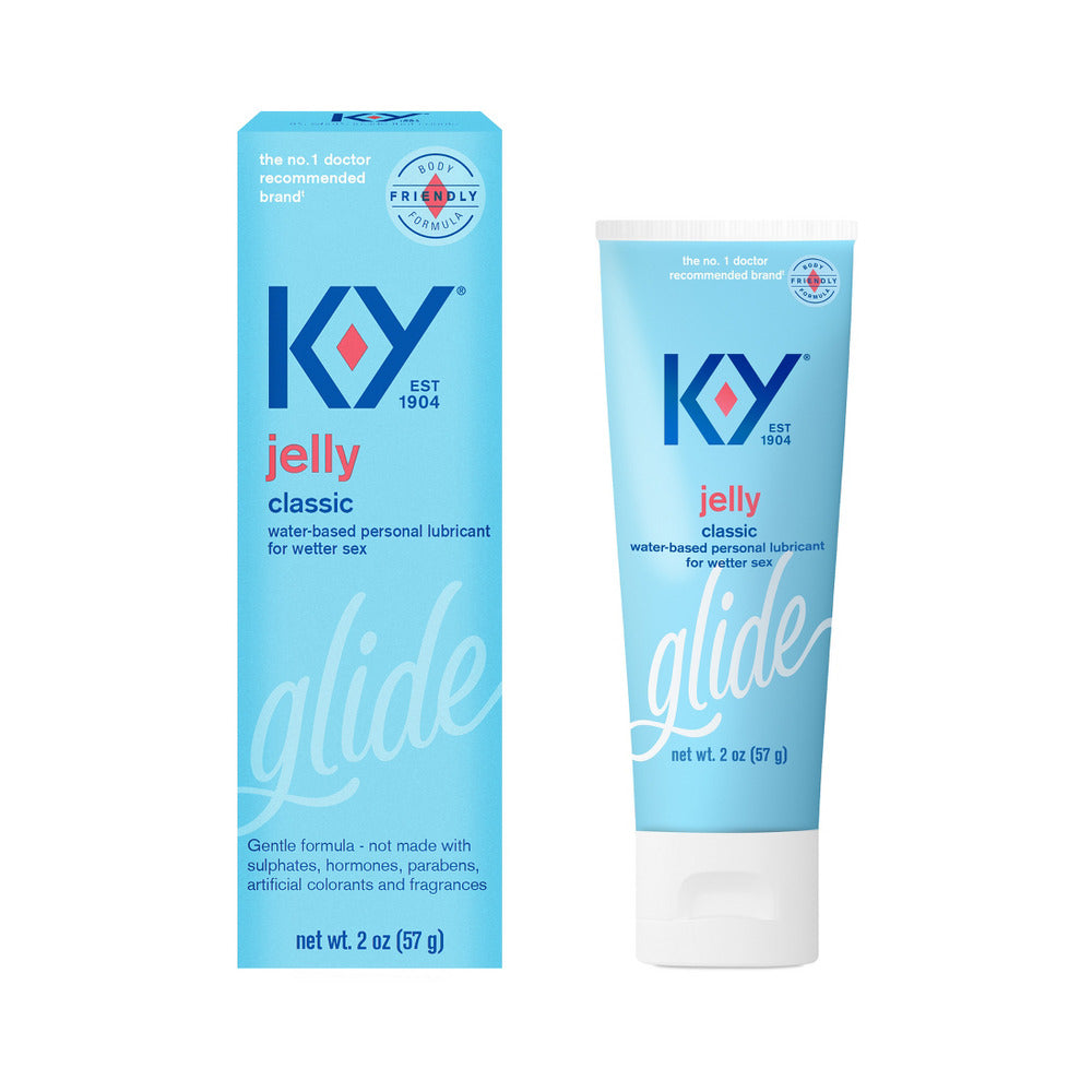 K-Y Jelly 2Oz Tube Personal Water Based Lubricant