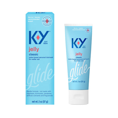 K-Y Jelly 2Oz Tube Personal Water Based Lubricant