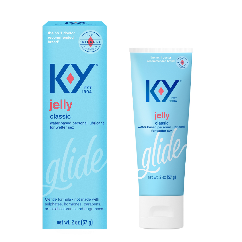 K-Y Jelly 2Oz Tube Personal Water Based Lubricant