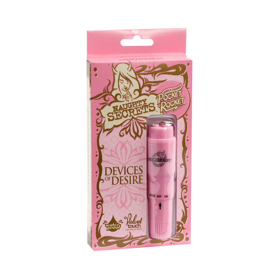 Naughty Secrets Pocket Rocket Pink Vibrator Desire