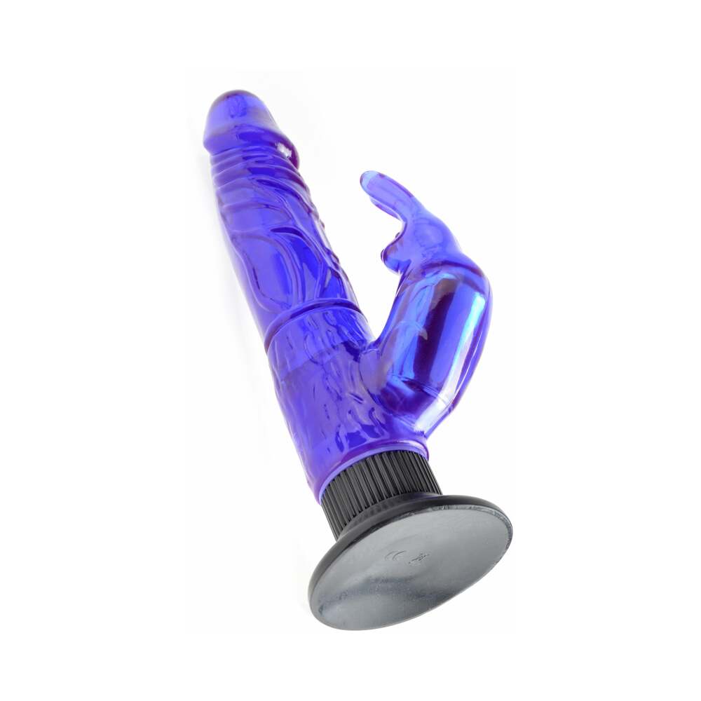 Waterproof Bunny Wall Bangers Purple Vibrator