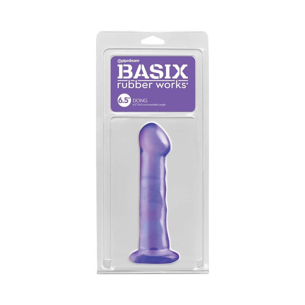 Basix 6.5 Inches Dong With Suction Cup