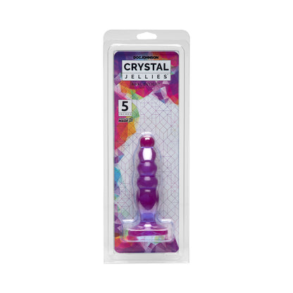 Crystal Jellies Anal Delight 5 Purple