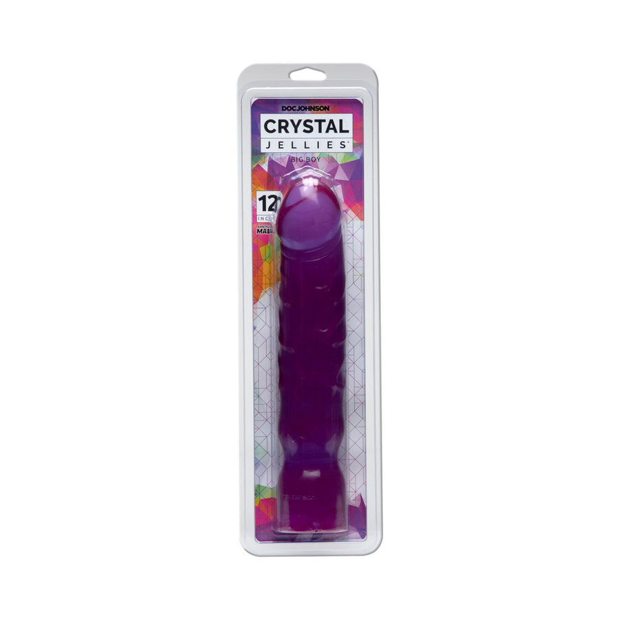 Crystal Jellies Big Boy 12 Inch - Clear