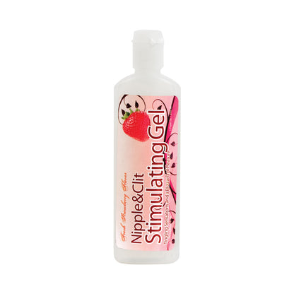 Nipple &amp; Clit Stimulating Gel Strawberry 1Oz