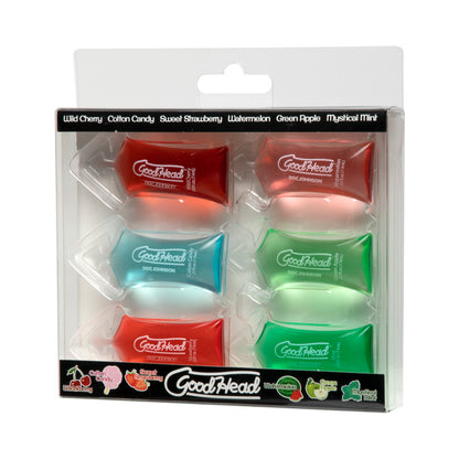 Goodhead Oral Sex Gel Pillow Paks 6 Pack