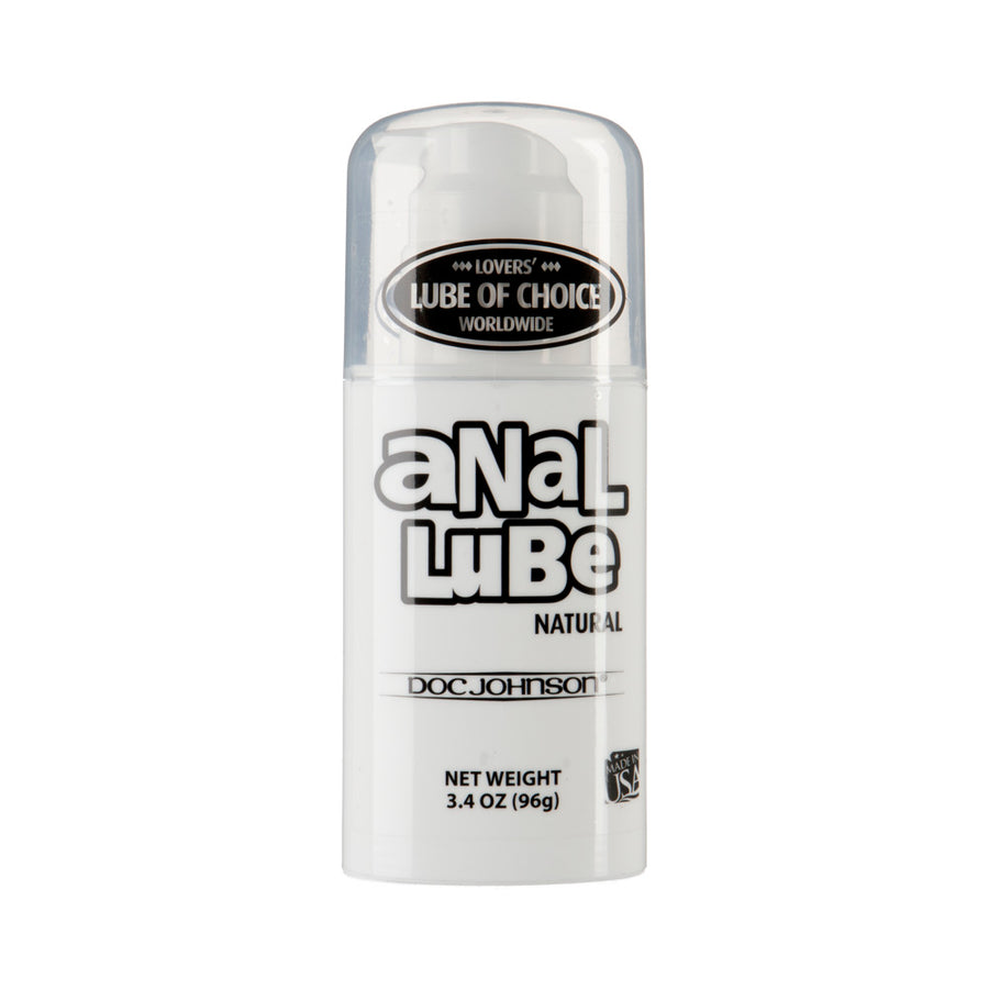 Anal Lube Natural Airless Pump 3.4oz