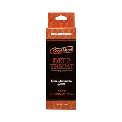 Goodhead Deep Throat Spray Sexy Cinnamon 2oz