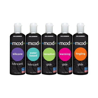 Mood Lube 5 Pack 1 ounce Bottles