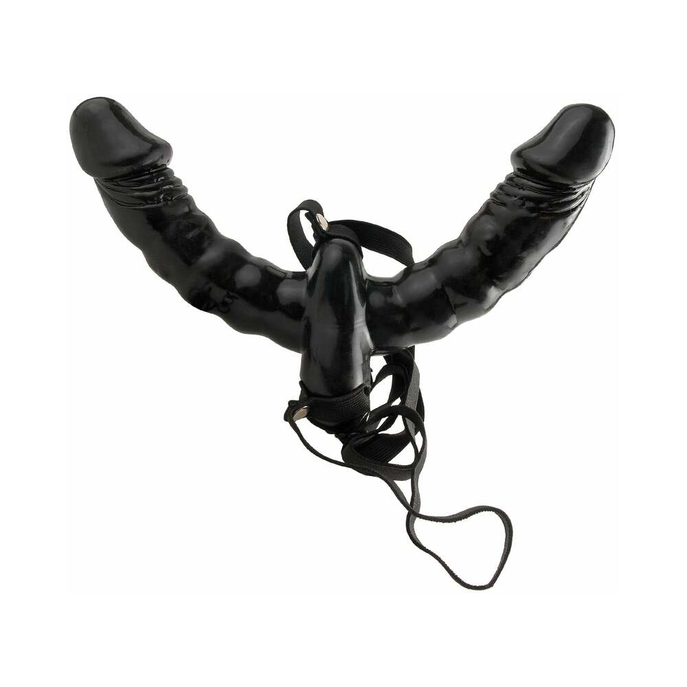 Fetish Fantasy Series Vibrating Double Delight Strap On