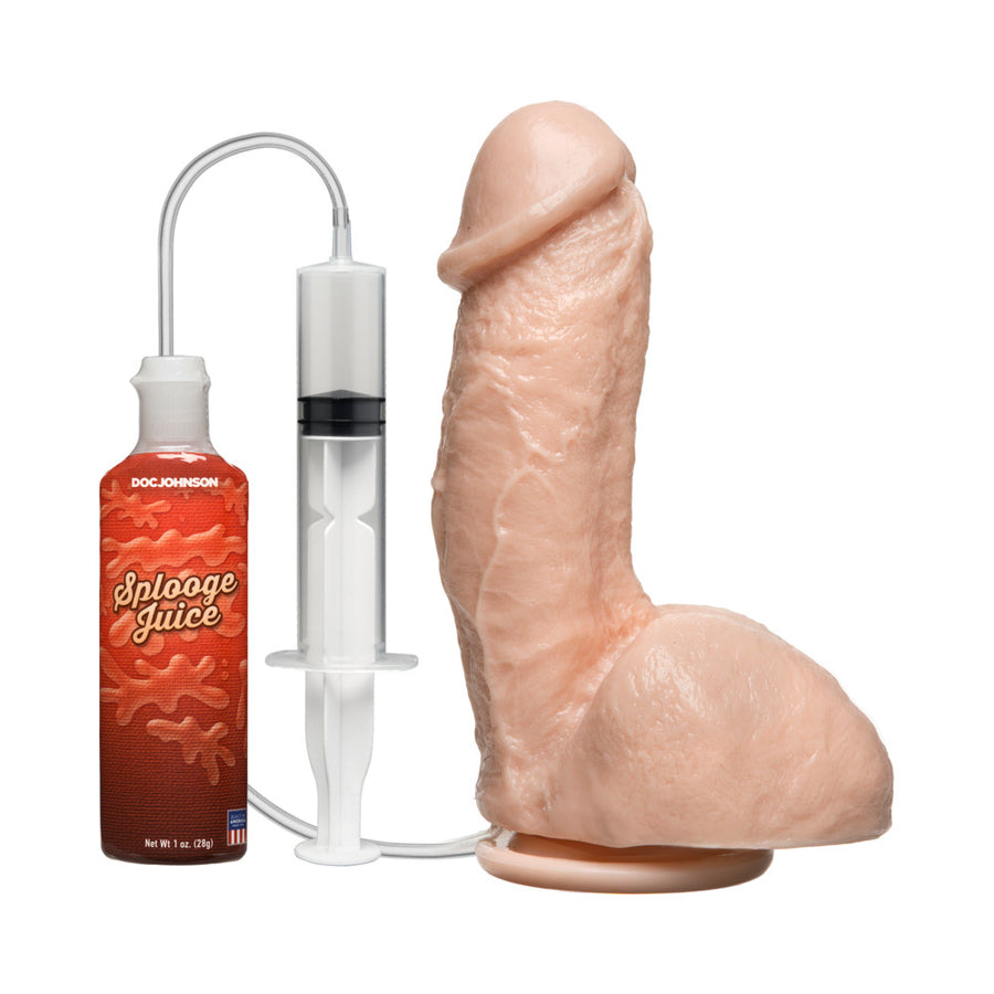 The Amazing Squirting Realistic Cock Beige