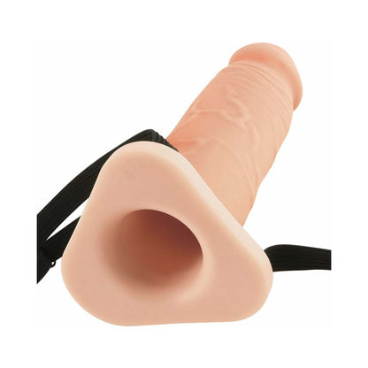 Fantasy X-Tensions 8-Inch Silicone Hollow  Extension - Flesh