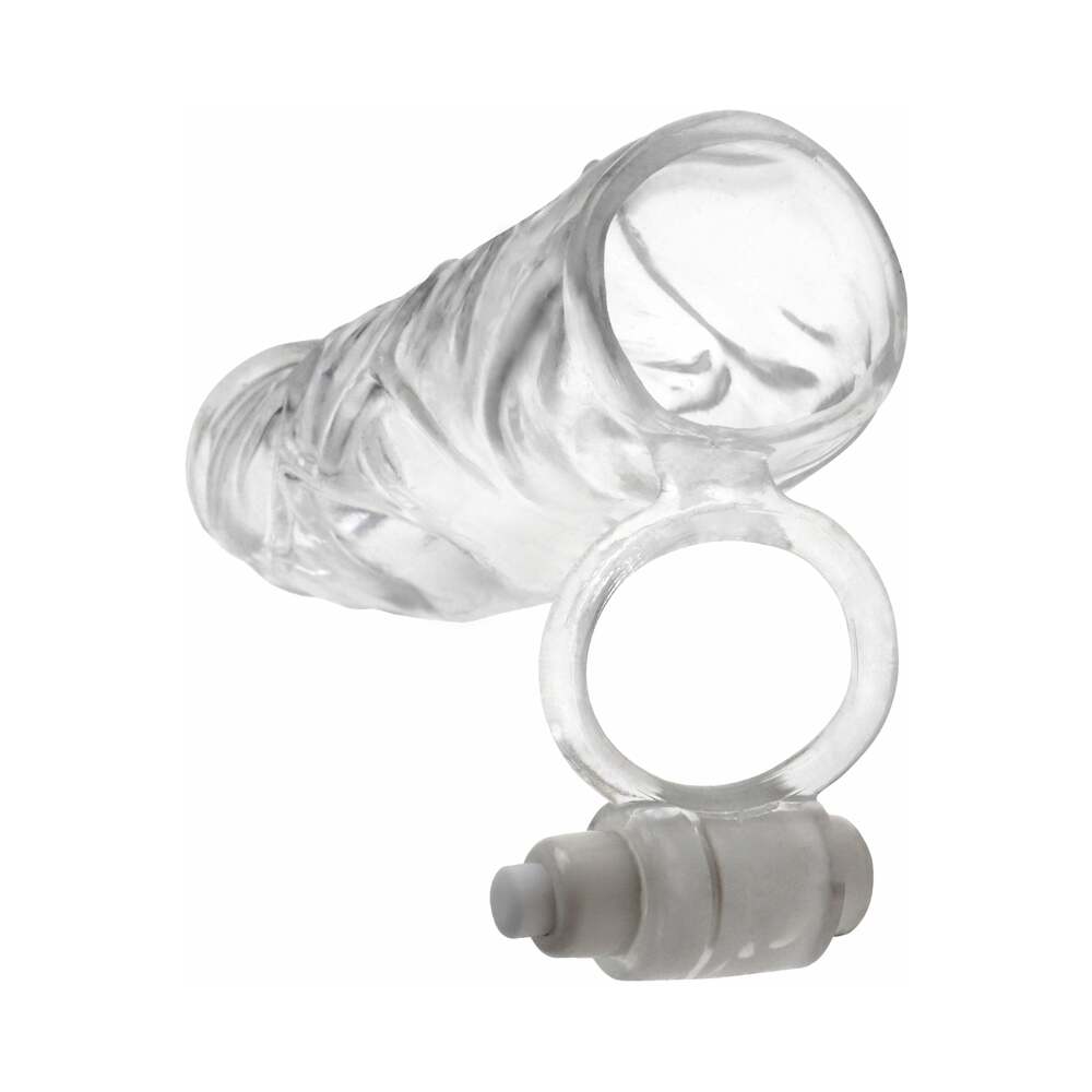 Fantasy X-Tensions Vibrating Super Sleeve - Clear