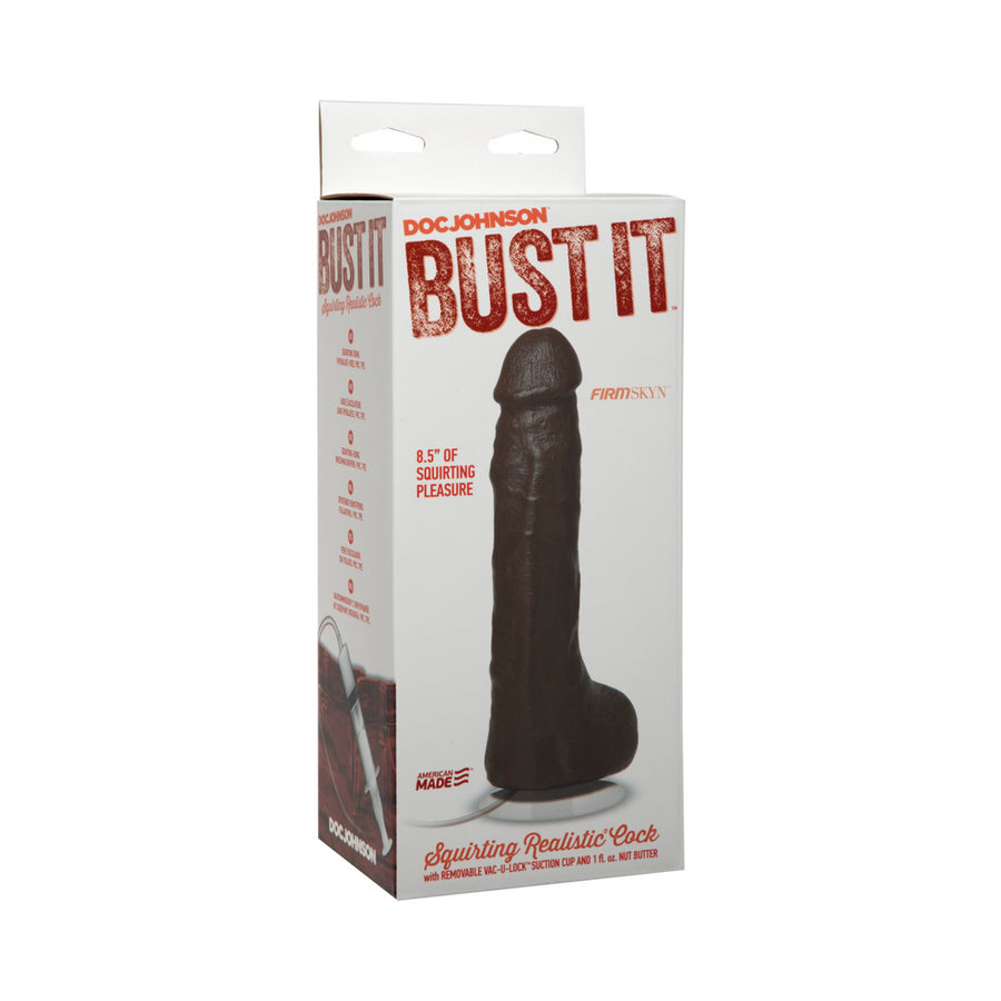 Bust It Squirting Realistic Cock White