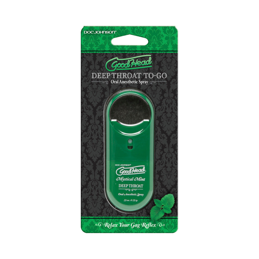 Goodhead To Go Deep Throat Spray .33oz. Mystical Mint