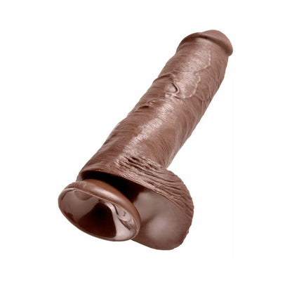 King Cock 11&quot; Cock - Brown