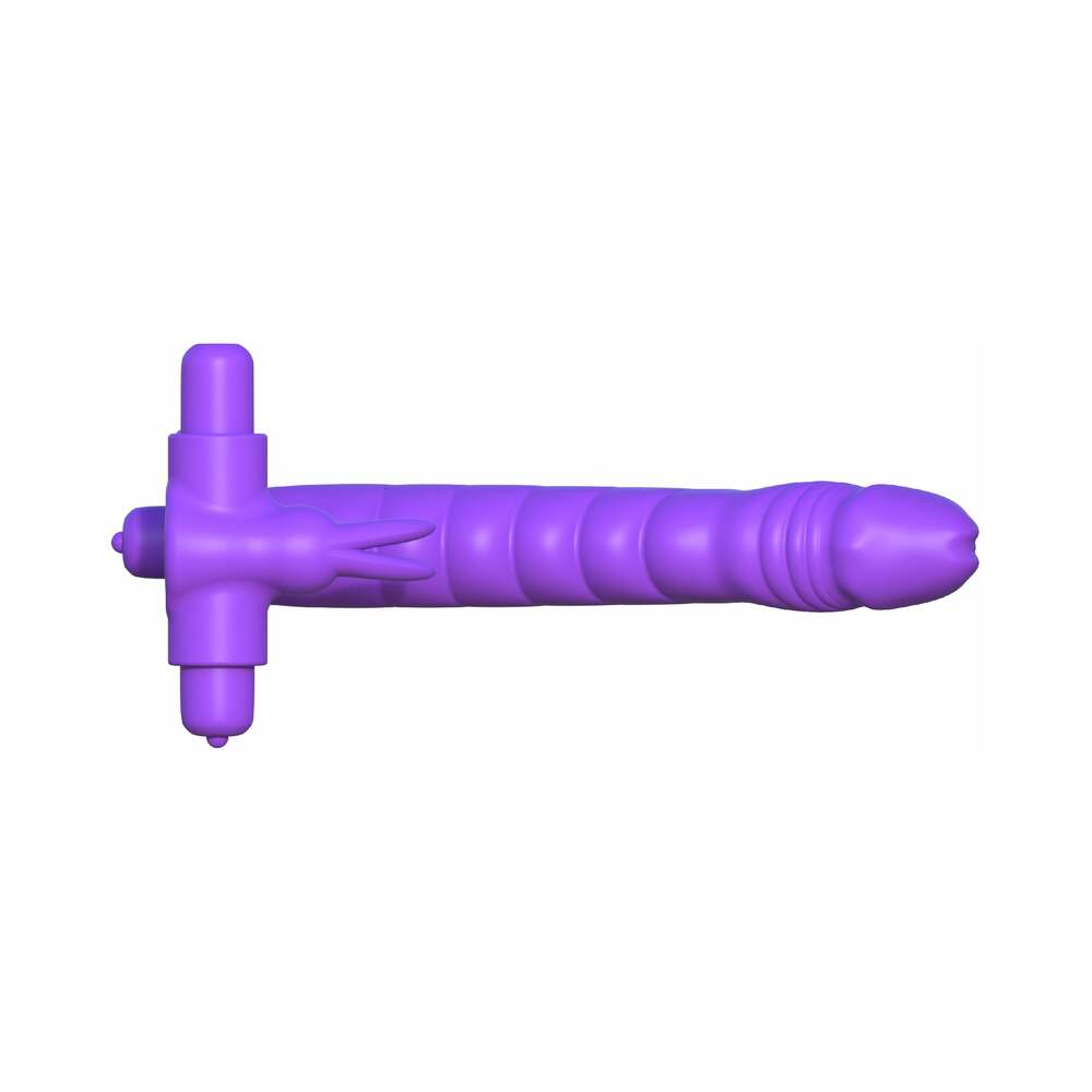 Fcr Silicone Double Pene Rabbit Purple