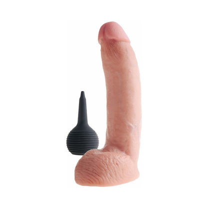 King Cock 9In Squirting Cock - Flesh