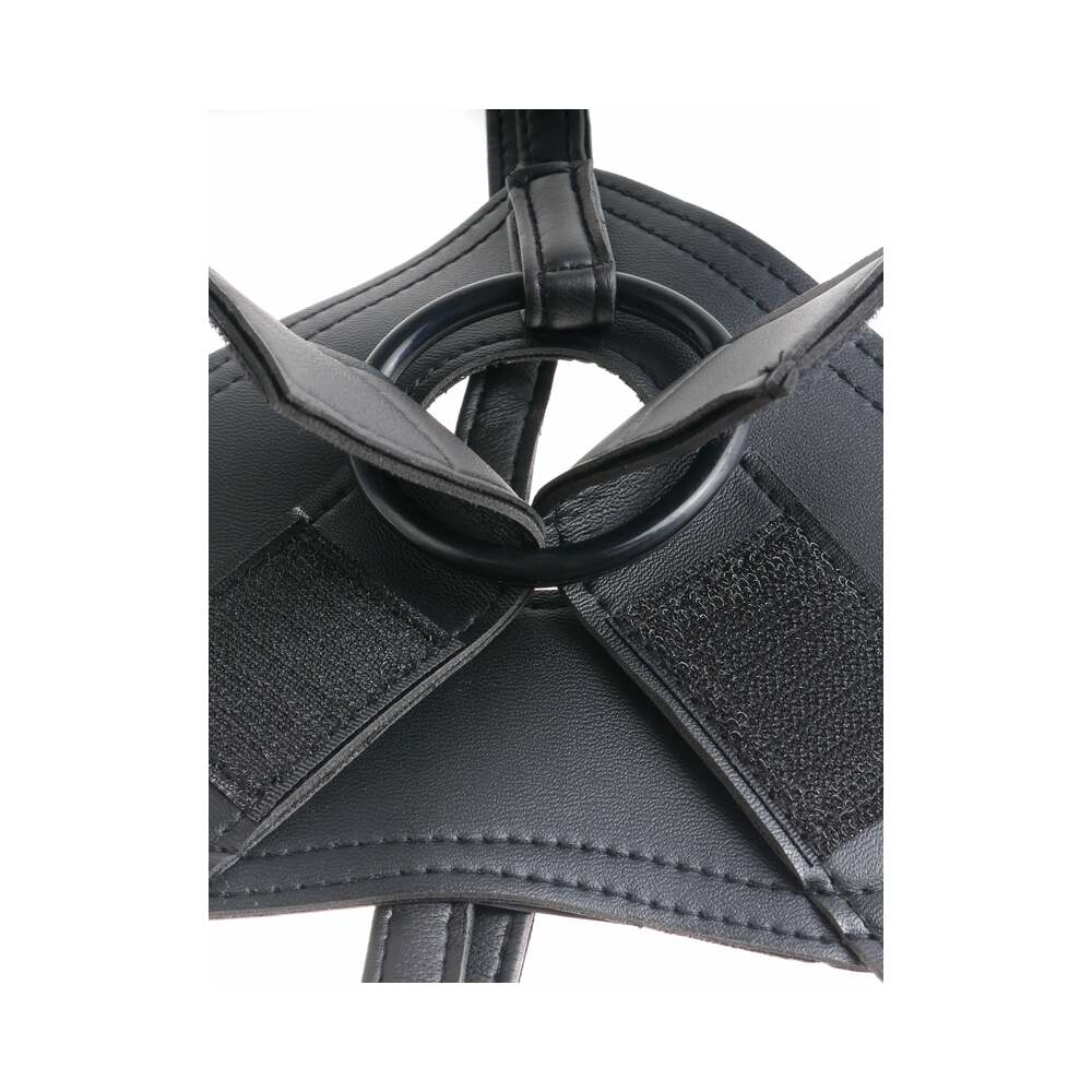 King Cock Strap On Harness 7 Inches Cock Beige