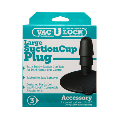 Vac-U-Lock Large Suction Cup Plug