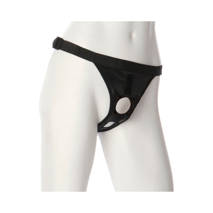 Vac-U-Lock Ultra Harness 2 With Snaps Black