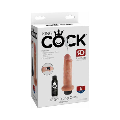 King Cock 6in Squirting Cock