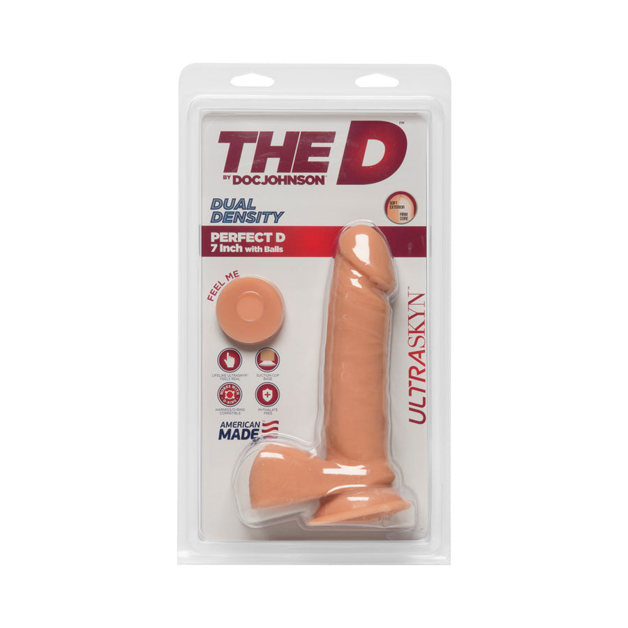 The D The Perfect D 7 inch Realistic Dildo
