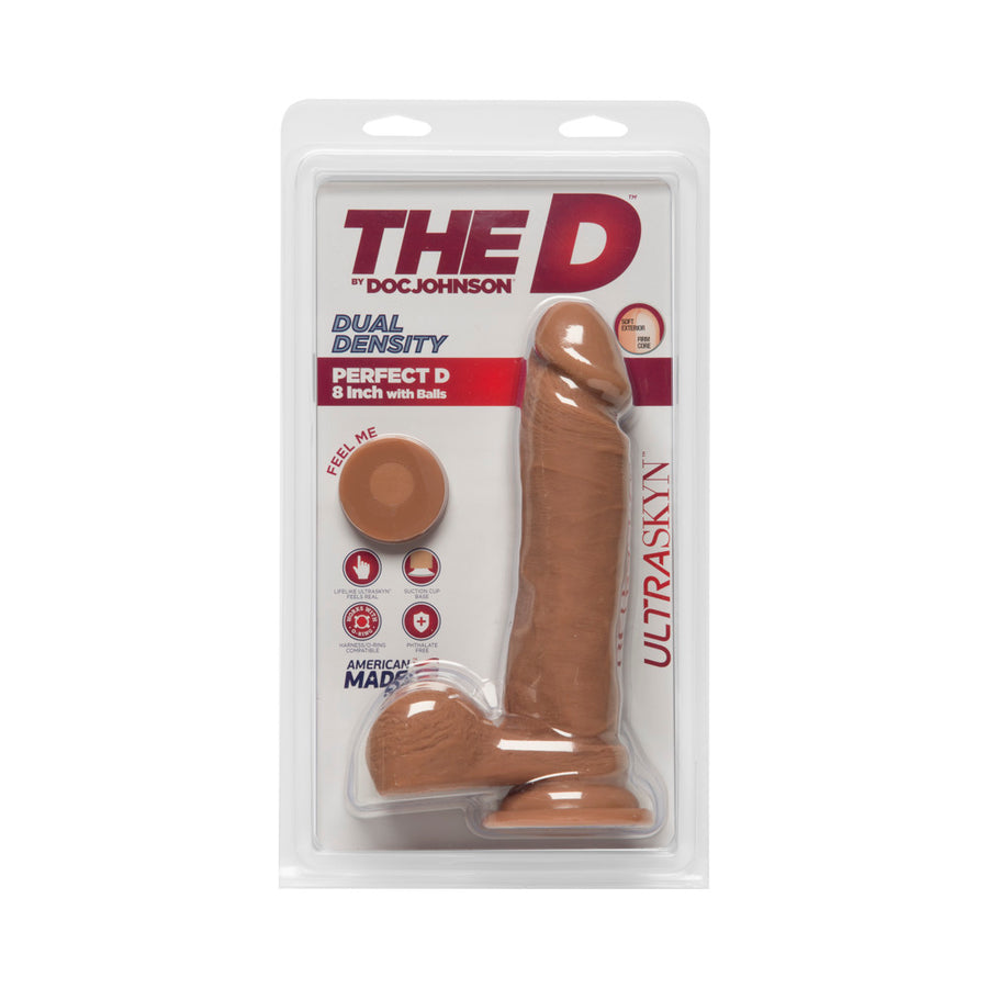 The D Perfect D Ultraskyn 8 inch Realistic Dildo