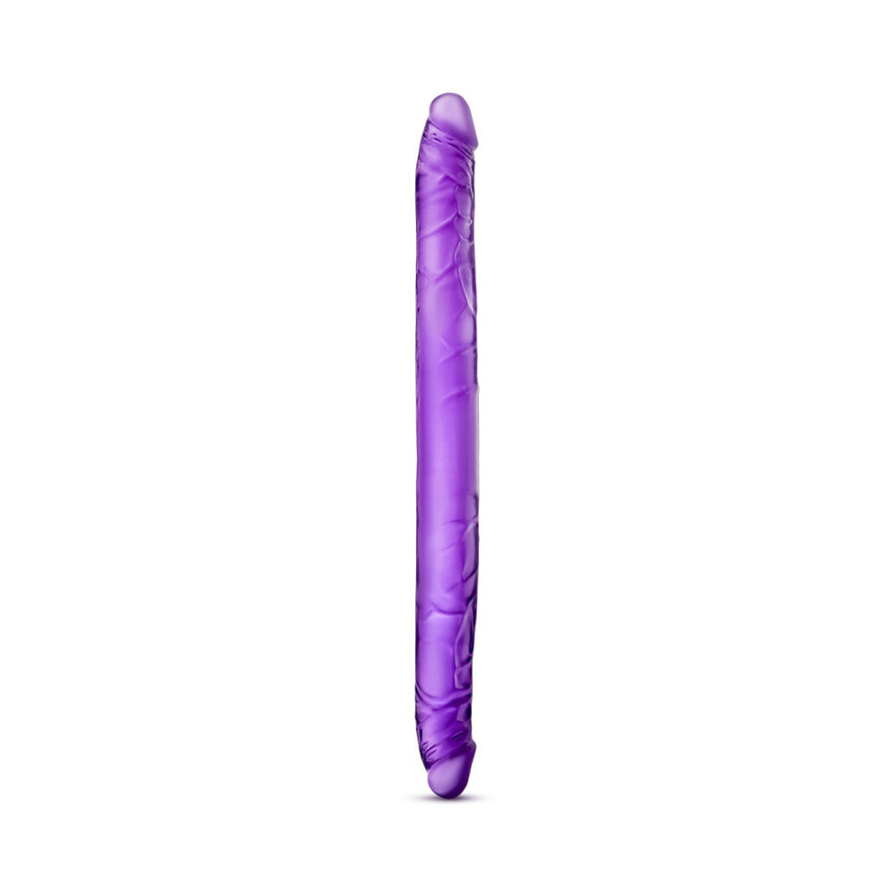 B Yours 16 Double Dildo - Purple