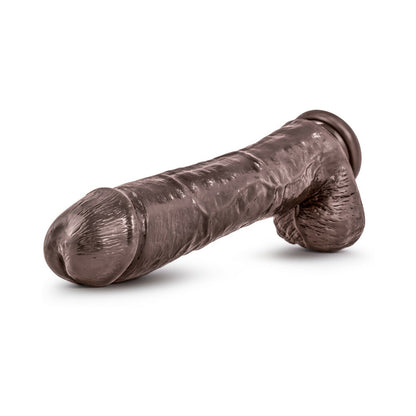 Dr. Skin Mr. Savage 11.5 Dildo With Suction Cup - Chocolate