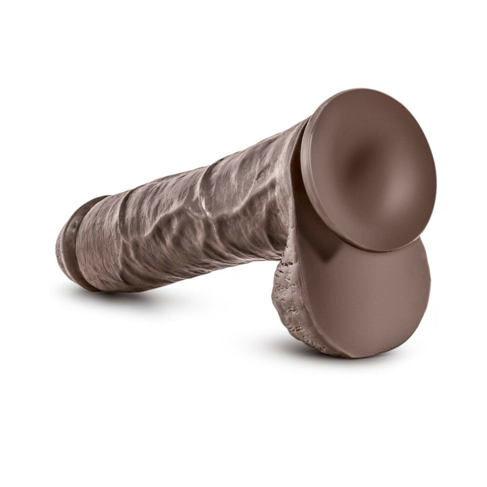 Dr. Skin Mr. Savage 11.5 Dildo With Suction Cup - Chocolate
