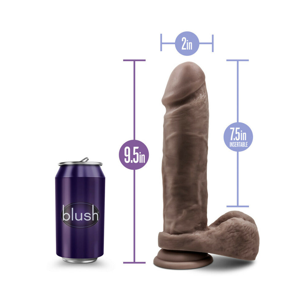 Dr. Skin - Mr. Magic - 9 Inch Dildo - Chocolate