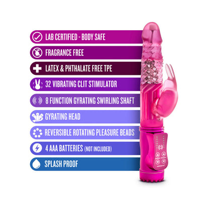 Romping Rabbit Fuchsia Pink Vibrator