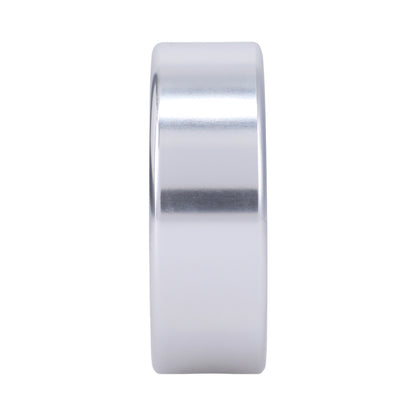 Rock Solid Brushed Alloy X-large (2in X .75in) Silver